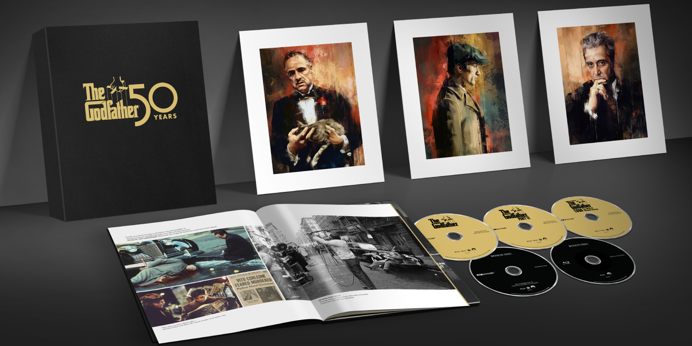 Paramount Pictures Celebrates The 50th Anniversary Of Francis Ford Coppola’s Cinematic Masterpiece When “The Godfather Trilogy” Lands On 4K Ultra HD March 22
